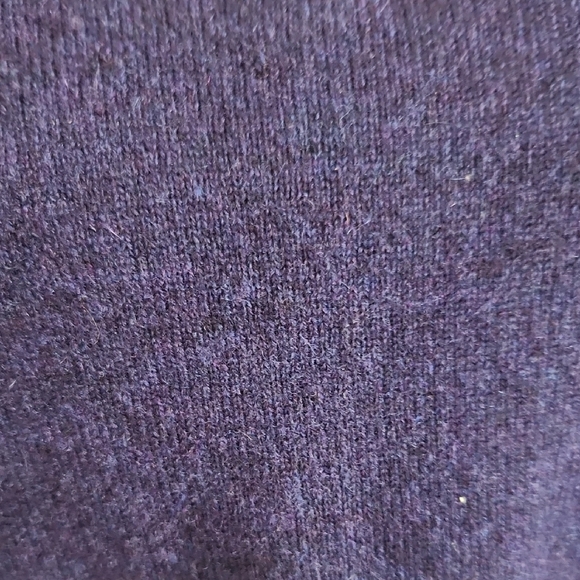 Pure Collection Blue Scoop Neck Sweater - Picture 2 of 8